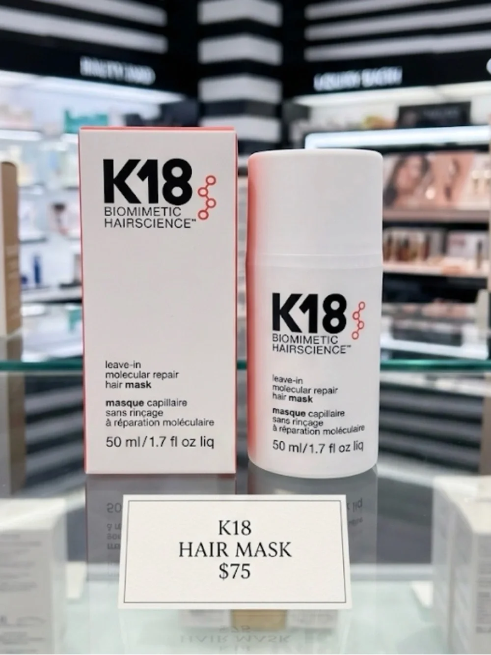 K18 Leave-In Molecular Repair Hair Mask 1.7 NEW AMAZING